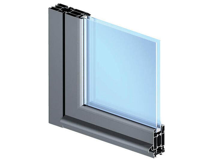 Porte d'entrée aluminium — Caractéristiques
