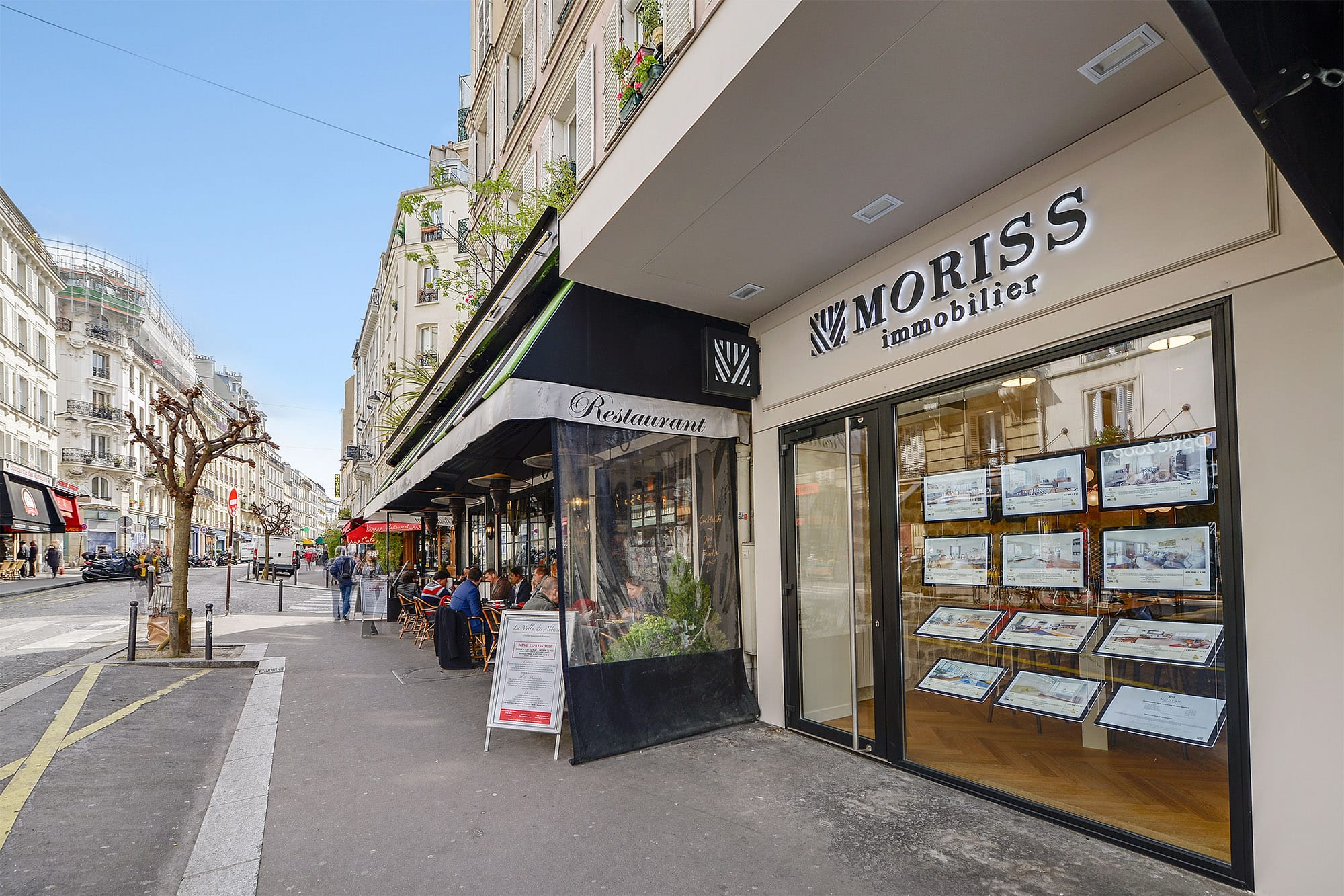 Vitrine commerciale — Boutique Le Marais